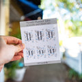 Wildflower Whisper Planner Tabs  - Sticker Sheet